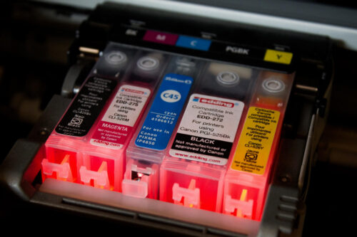 kartridże i tusze